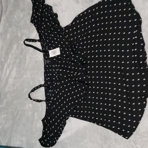 Torrid cold shoulder blouse